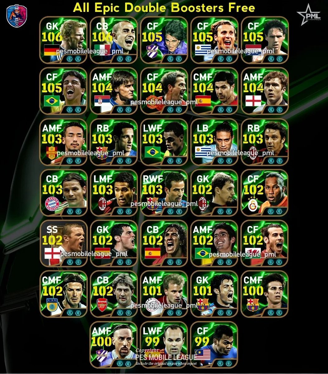 Kuldeep00366906's tweet image. All Free Epic 🎁🎁🎁 #eFootball