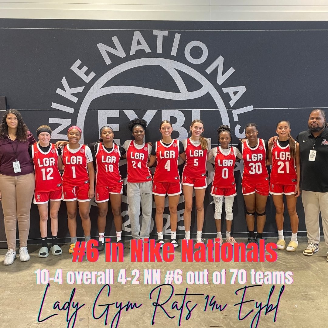 bstone_mryakyak's tweet image. To say proud is an understatement!! Ended the AAU season finishing 6th at Nike Nationals Jr Eybl platinum division. These girls exceeded every expectation and put the country on notice. Often undersized and multiple girls playing up. No excuses just Work 💪🏾