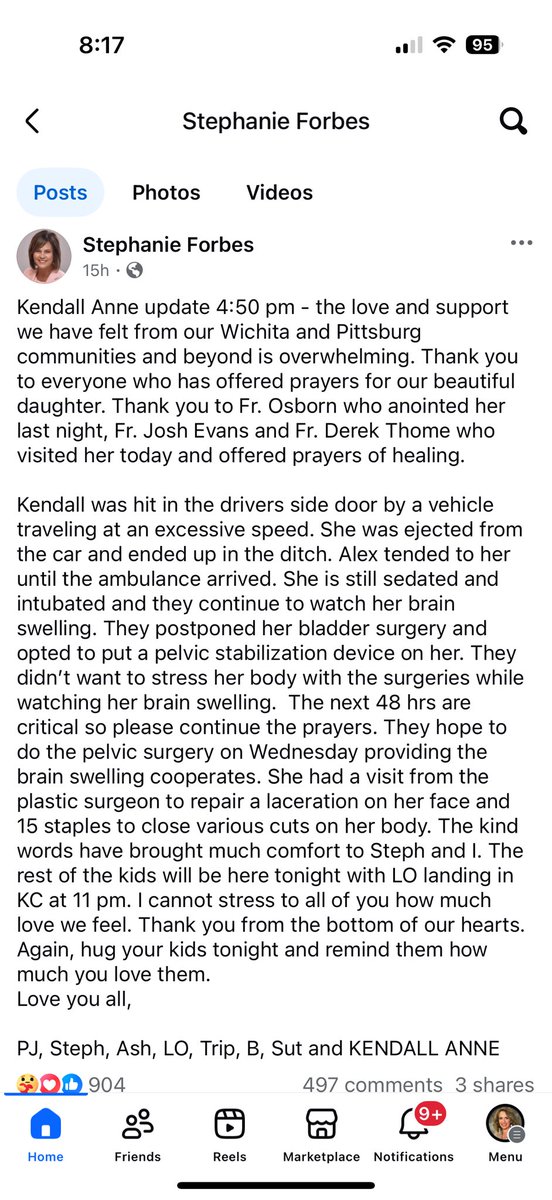 Prayer Warriors………please pray!  Too much to type so here are screenshots.  #praying 🙏🏻❤️