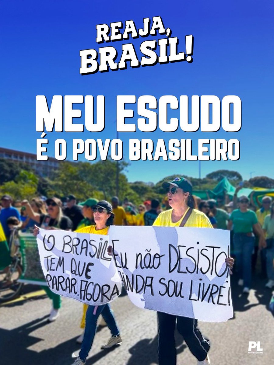 plnacional_'s tweet image. Se calar diante de injustiças nunca será uma escolha para quem defende o Brasil. 🇧🇷
Seguimos firmes, na busca pela verdade, pela justiça e pela liberdade que estão tentando nos tirar.
Ainda há tempo de defender o que é certo. Não vamos desistir. REAJA, BRASIL!