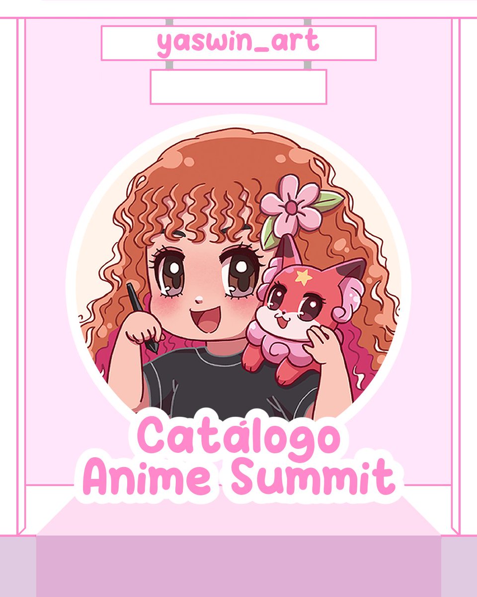 yaswin_art's tweet image. 🌷 CATÁLOGO ANIME SUMMIT 🌷

No próximo final de semana estarei no artist alley do Anime Summit pela primeira vez! Estou muito animada para conhecer o público de Brasília

🚨 Aceito reservas ATÉ QUARTA-FEIRA mediante pagamento antecipado por pix. Só chamar na dm.

segue o fio ⬇️