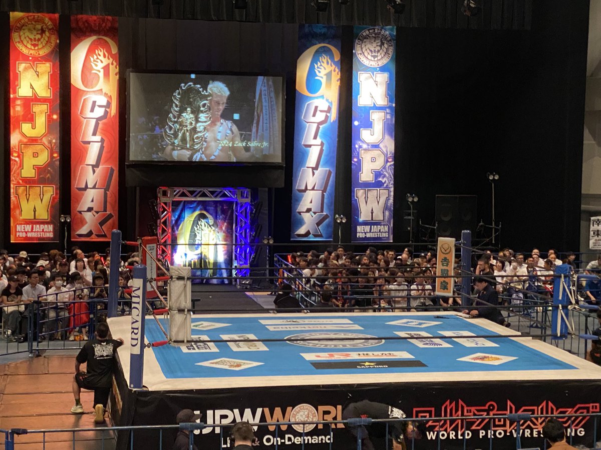 yclo01's tweet photo. 7.22 仙台

#G1CLIMAX35 #njpw https://t.co/1KRnTRAz67