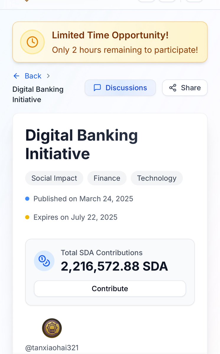 Hurry up guys Just 2 hours left invest now and secure your future 👇👇
sidrastart.com/project/2e9a2f…