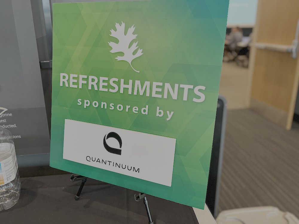 OLCFGOV's tweet image. Day 2 of the Quantum Computer User Forum is underway at @ORNL!
The morning kicked off with an in-depth workshop from @QuantinuumQC. ✨