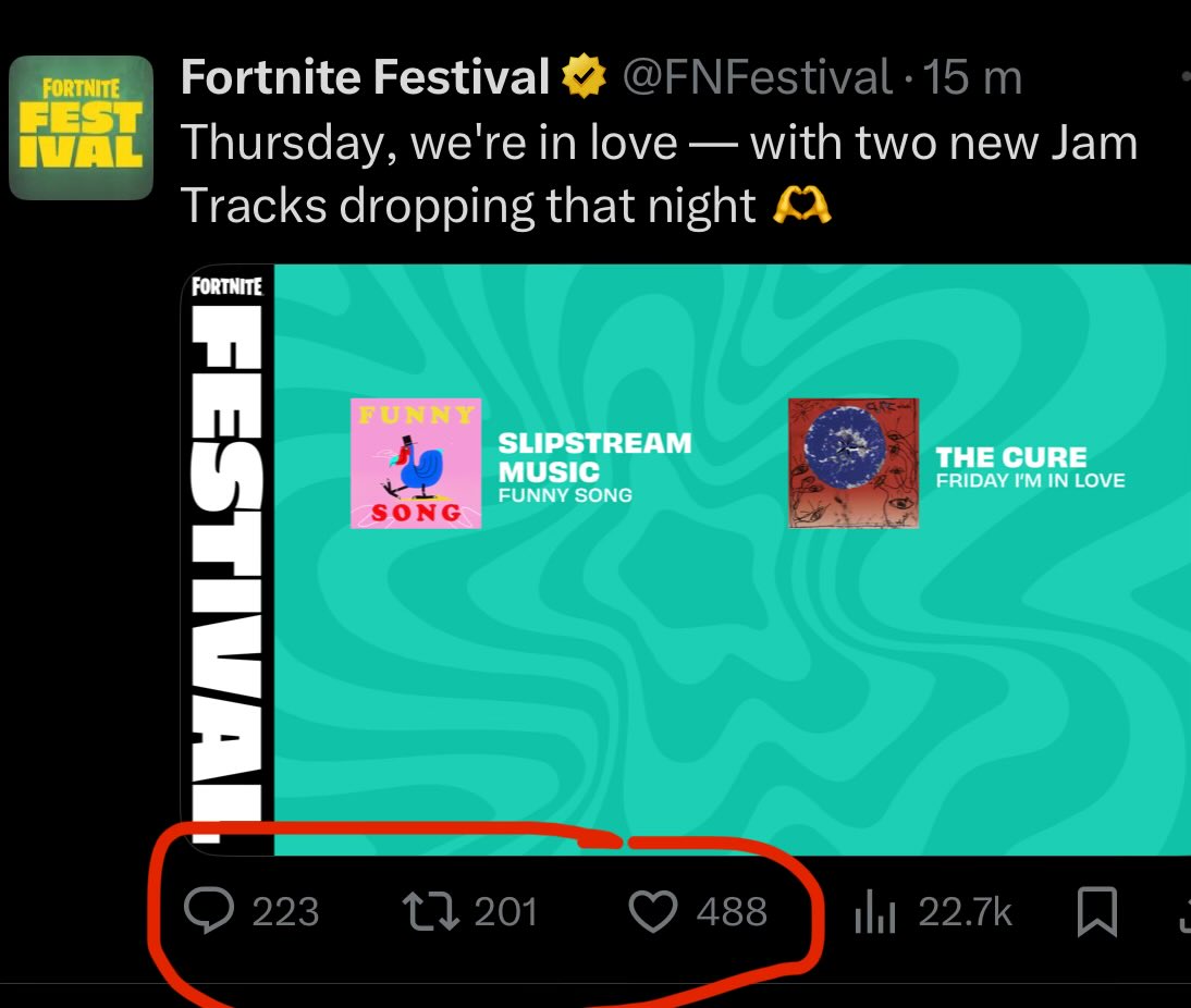 Loolo_WRLD's tweet image. can we talk about festivals generational fumble? the potential was insane but the hate on the weekly songs clearly shows that it’s not doing good 💀