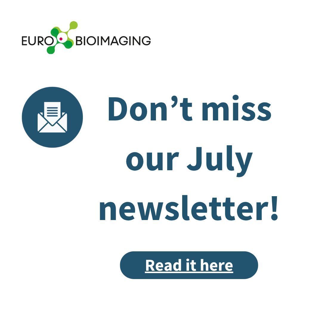 EuroBioImaging's tweet image. 📣 All the news from #EuroBioImaging! #AnnualReport2024, UK funding, visits to the Portuguese BIN Node & the Multimodal Imaging Brno Node, plus updates & opportunities.... Don't miss our July newsletter🔽
mailchi.mp/eurobioimaging…