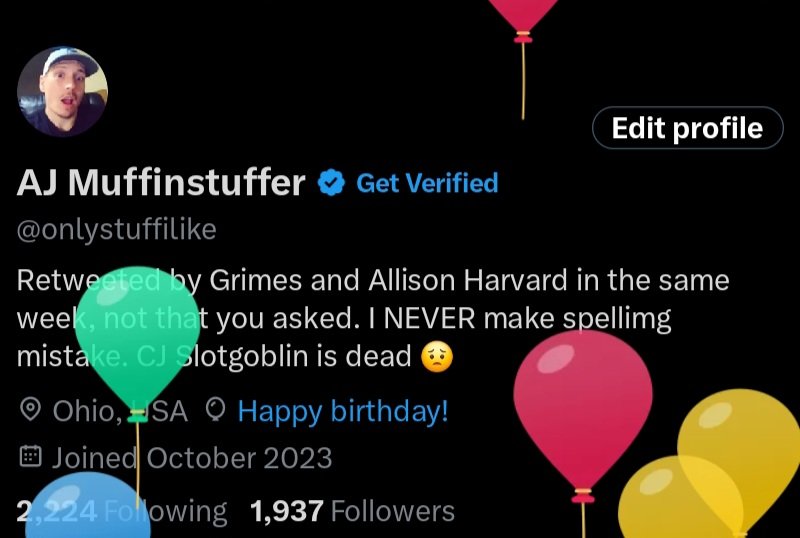 onlystuffilike's tweet image. Balloons on my page, you all have to be nice to me today, I'm old.