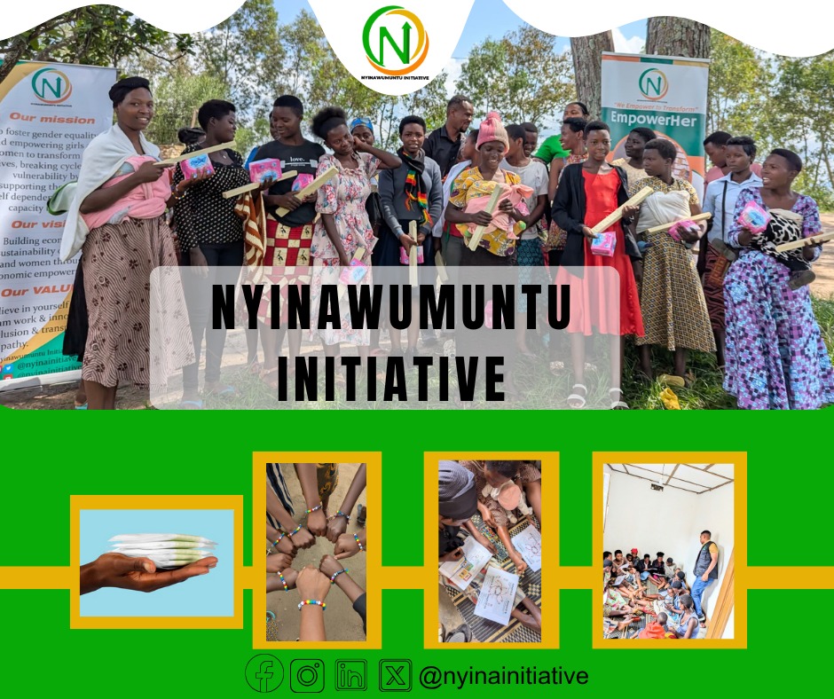 🌿 Empower a girl, empower a generation!
At #NyinawumuntuInitiative, we provide menstrual kits, skills training &amp; education through our #EmpowerHer program.
We uplift girls to dream, learn &amp; lead. 💪🏾
📲 Follow us: @nyinainitiative
#GirlsEmpowerment #SDG5 #Rwanda #TransformLive