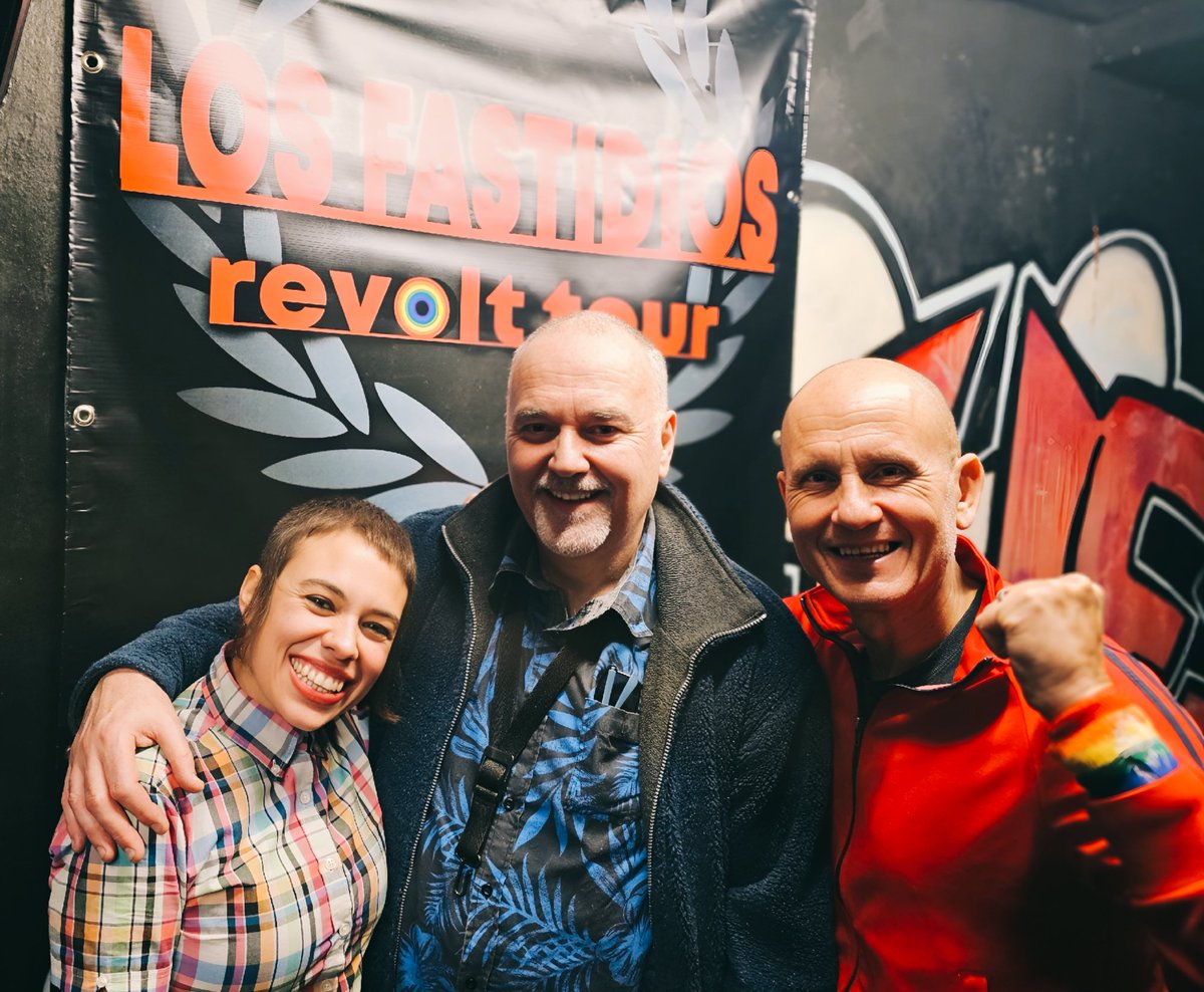 LosFastidios91's tweet image. Happy Birthday legendary 2 Tone Rudeboy Paul Heskett, sax player of The Specials and The Swinging Cats 🤍🖤 it was so cool having You on stage with us at the sax at The Queens Hall in Nuneaton (UK) on 24.02.2025 😎 Sometimes dreams come true ❤️ Let&apos;s do this again🏁 LOS FASTIDIOS