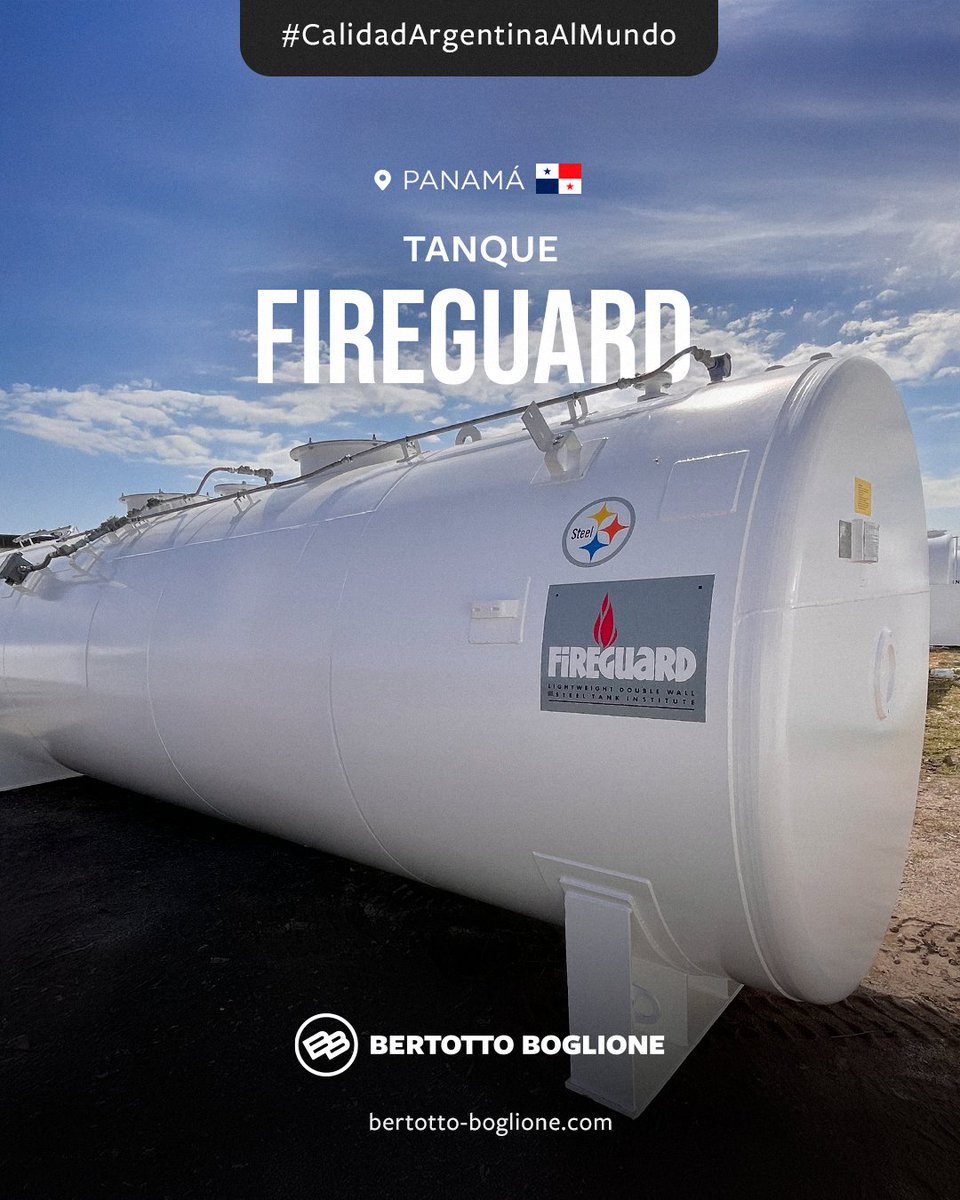 🚀 ¡Otro tanque que cruza fronteras!
Entregamos un tanque Fireguard doble pared, compartimentado de 6 kilogalones (3+3), ideal para el almacenamiento seguro de diésel y gasolina.

#BertottoBoglione #SomosSoluciones #TanquesFireguard #DoblePared #InnovaciónBB #SolucionesQueViajan