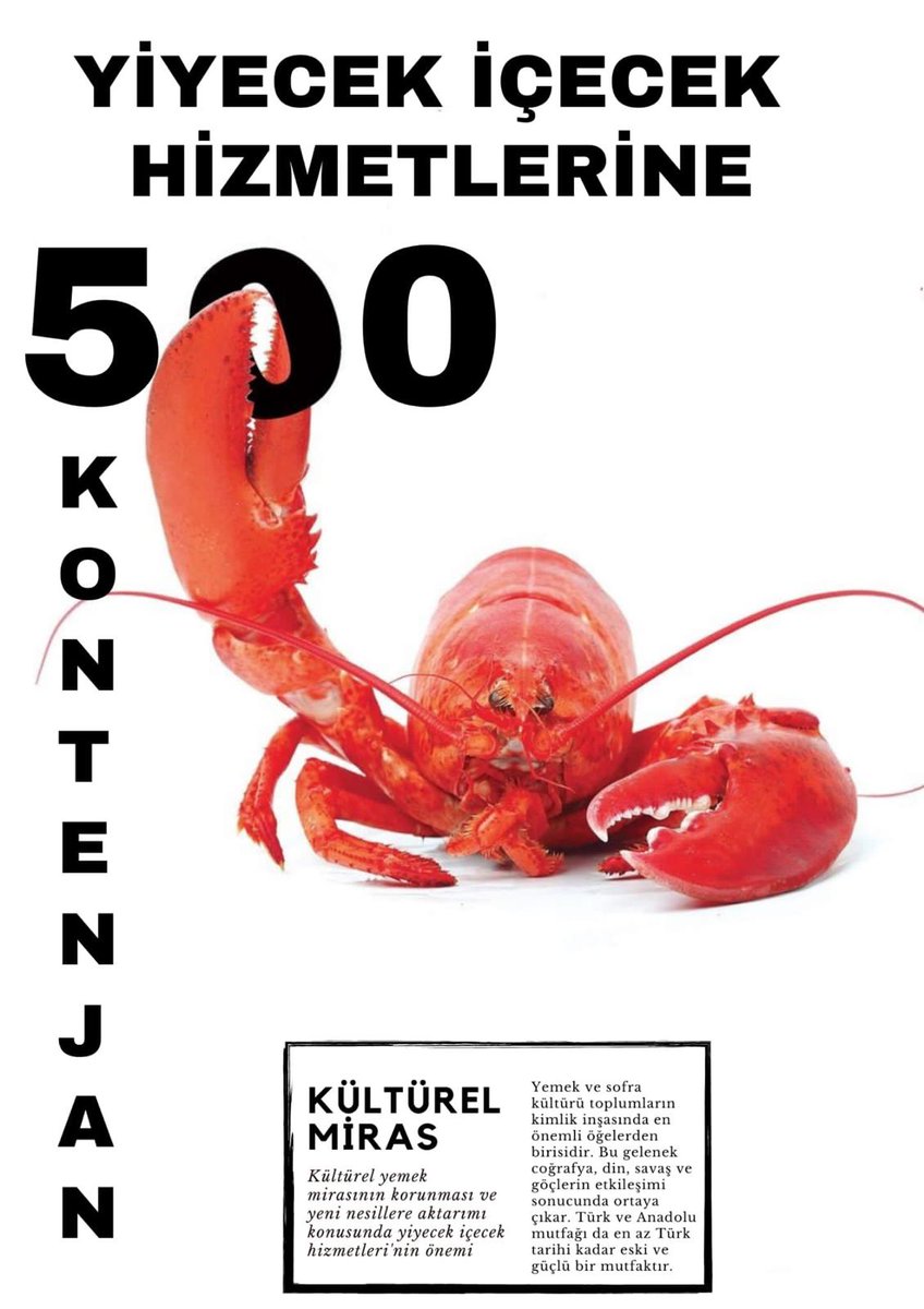 <a href="/tcmeb_mtegm/">Meslekî ve Teknik Eğitim Genel Müdürlüğü</a> #YiyecekİçecekÖğretmenliği500Kontenjan
<a href="/tcmeb_mtegm/">Meslekî ve Teknik Eğitim Genel Müdürlüğü</a> <a href="/Yusuf__Tekin/">Yusuf Tekin</a> <a href="/EmineErdogan/">Emine Erdoğan</a> <a href="/RTErdogan/">Recep Tayyip Erdoğan</a>