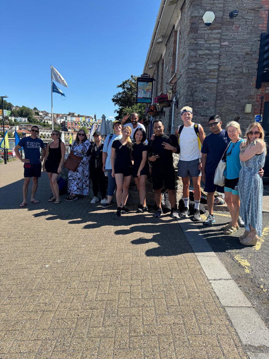 Bristolcarehome's tweet image. 🌊 Glebe House Team Building – With Bonus Splashes! 🏄‍♂️☀️

Another fantastic team building day is in the books—and this time, we swapped our uniforms for swimwear !!! 💪🌞

#GlebeHouse #TeamBuilding2025 #PaddleboardAdventures #BristolHarbourFun #StrongerTogether #MakingWaves