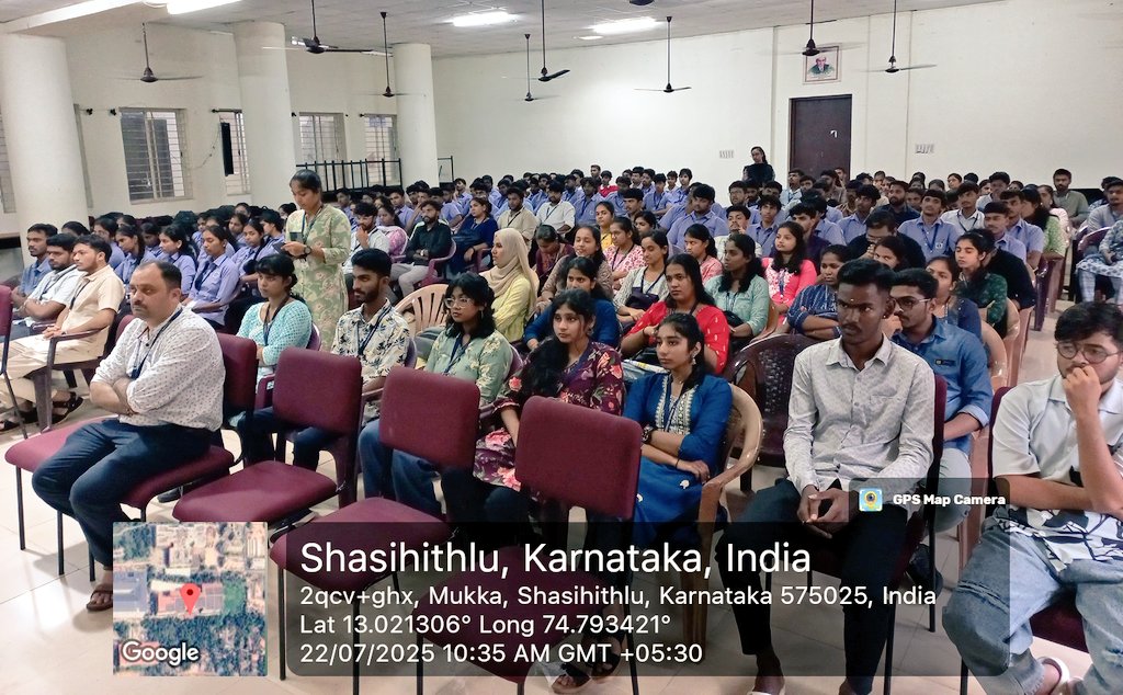 Er Yadhu Krishna (CEO of Tracelay, Bengaluru) was the Chief Guest. He will be training the students for the next 2 days in the Centre of Excellence Lab of SUIET Mukka.
Dr <a href="/RKHEGDE2/">R K HEGDE</a> (Dean #SUIETMukka) delivered key note address.
#CyberCrime #Tracelay <a href="/Cyberdost/">CyberDost I4C</a> <a href="/CyberOutlook/">Cyber Outlook</a> 2/n