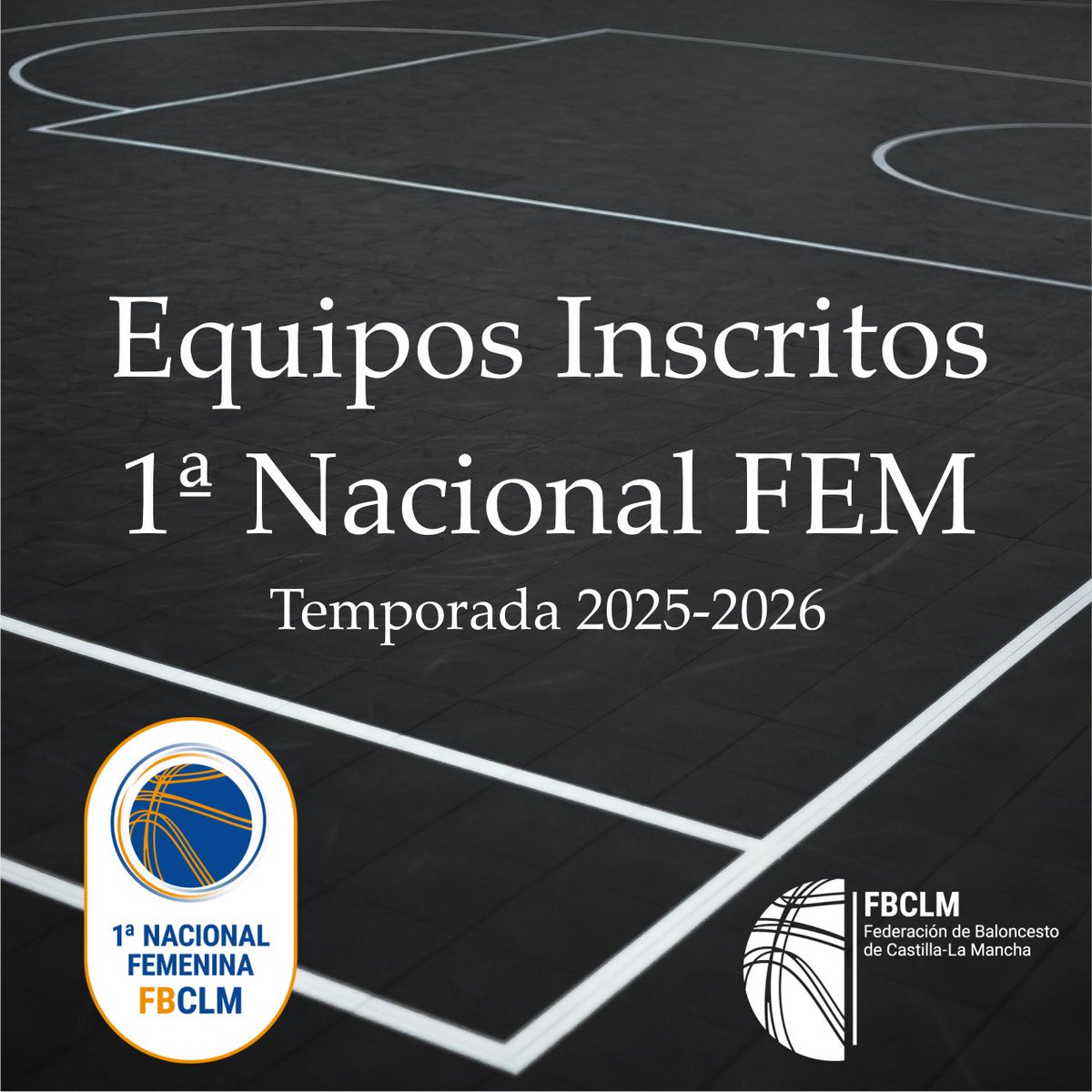 fbclm's tweet image. #CompeticionesFBCLM | Equipos inscritos y Peticiones de Plaza para la temporada 2025-2026 en la 1ª Nacional de Castilla-La Mancha y Extremadura Femenina
INSCRITOS-INFO PETICIÓN PLAZA👇👇
📰 fbclm.net/competicionesf…
#PasionXBasketCLM #LigaRibéSalat
