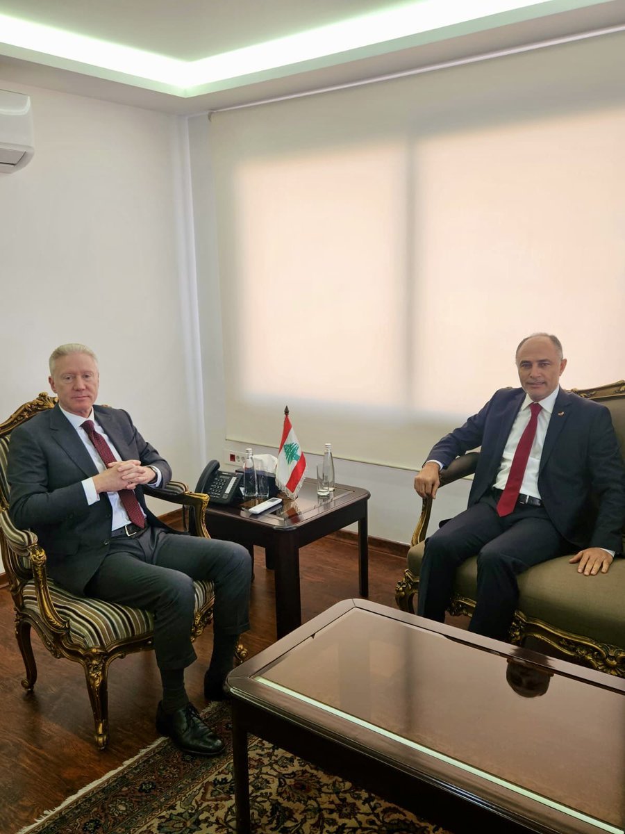 استقبلت سفير الجمهورية التونسية بوراوي الإمام في زيارة وداعية لمناسبة انتهاء مهامه، وأعربت له عن تقديري للدور الذي قام به خلال وجوده في بيروت لتعزيز العلاقات بين البلدين وتمتين أواصر الأخوّة بين الشعبين الشقيقين. كما حمّلته رسالة شكر للقيادة التونسية والشعب التونسي على وقوفهما