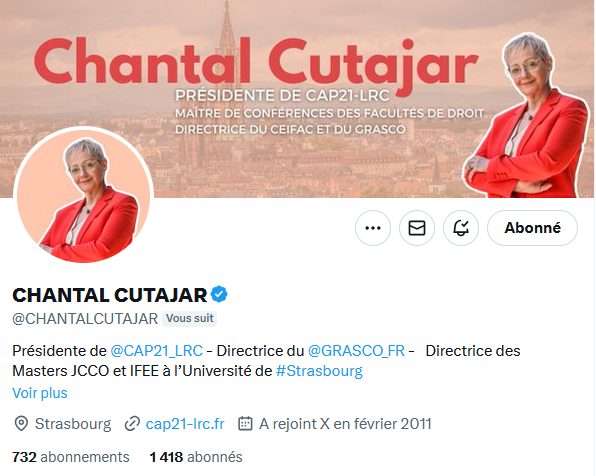 JMFLB's tweet image. Hé les amis !
Ne me dites pas que seuls 1418 Citoyens responsables sont intéressés par une #écologie républicaine,
#éthique,
#humaniste
et #universaliste, 
qui place la #vie, la #justice et la #démocratie au-dessus de toute posture idéologique.

🟠#FF @CHANTALCUTAJAR 🟠