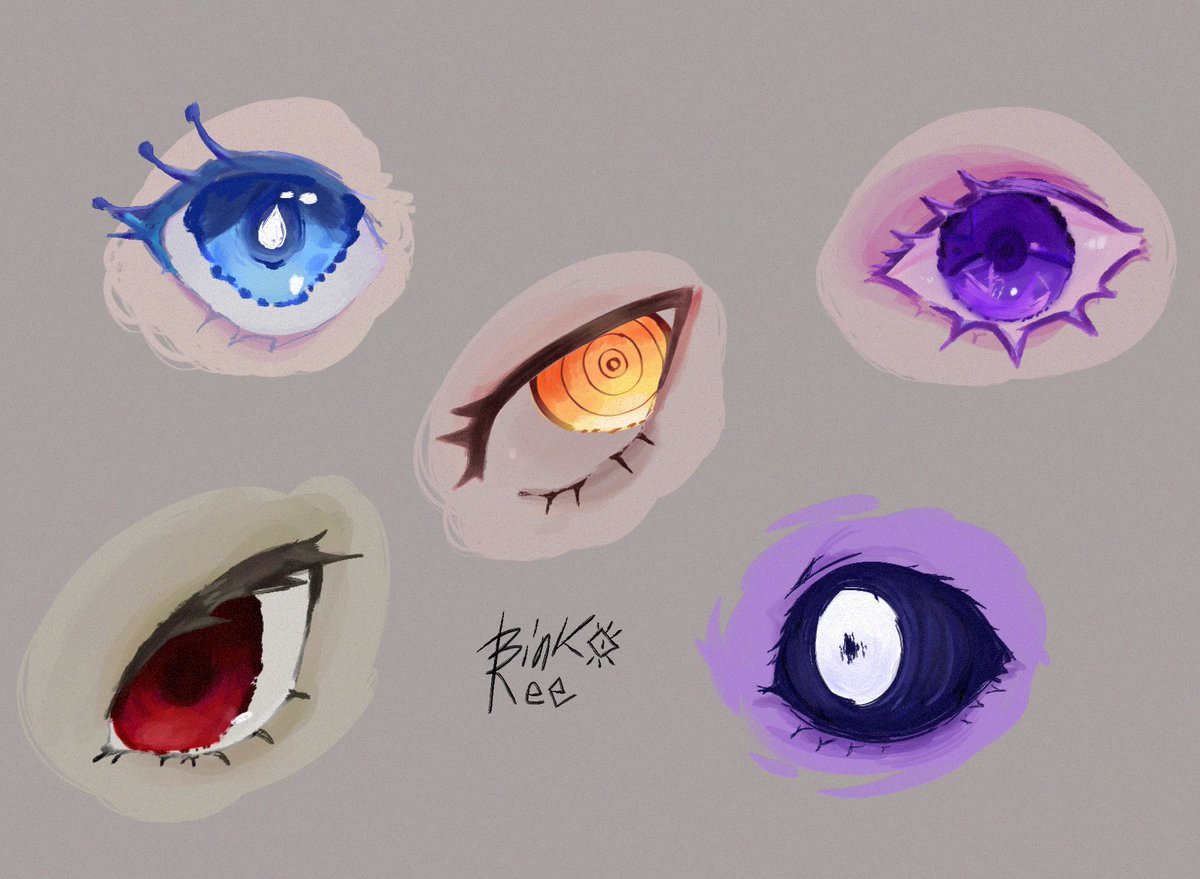 Rink0ree's tweet image. 👁️
been a while drawing regular eyes than just having white pupils