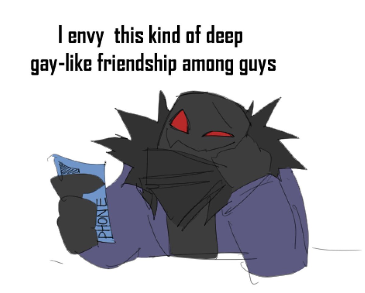 SHAPER094's tweet image. 1 year now
I no longer envy gay friendships