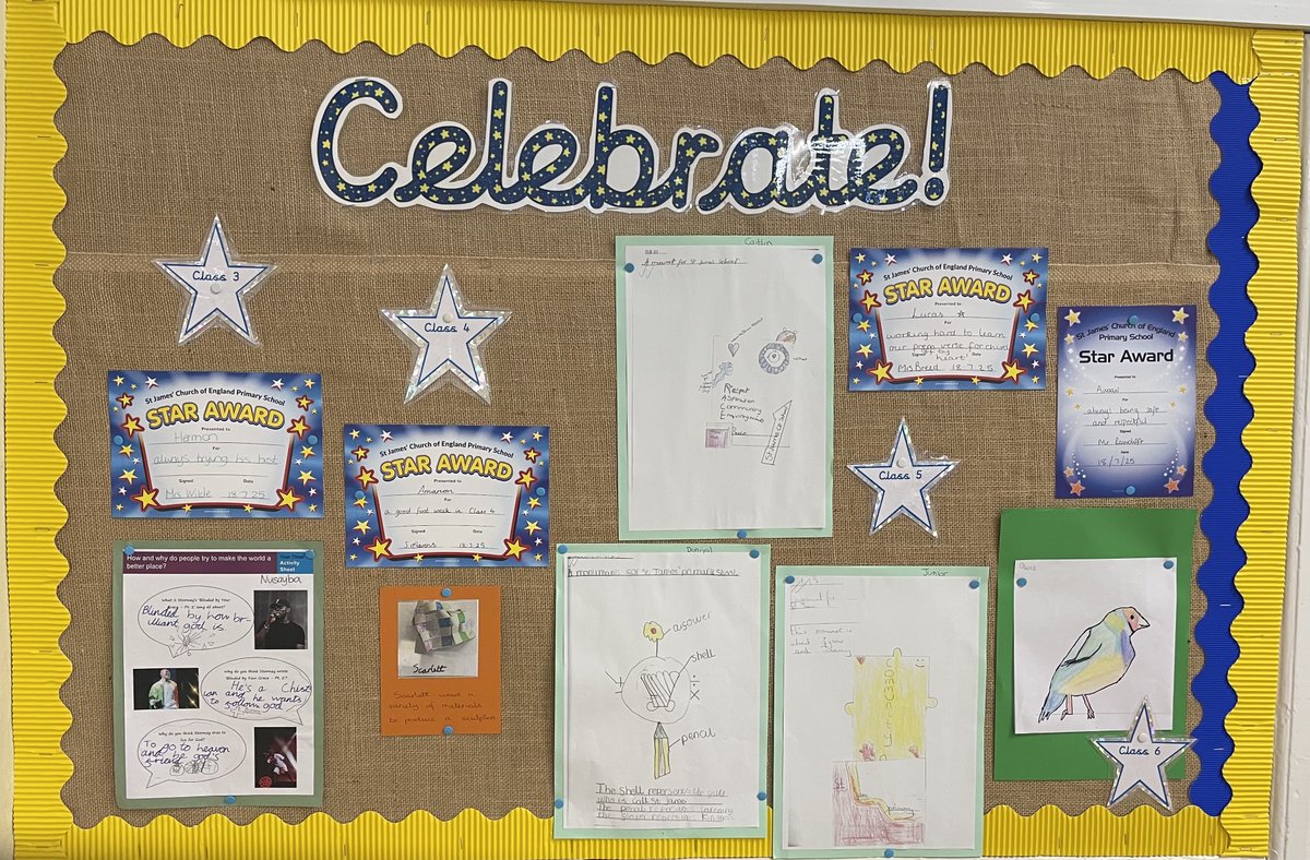 St James' Church of England Primary School tweet media