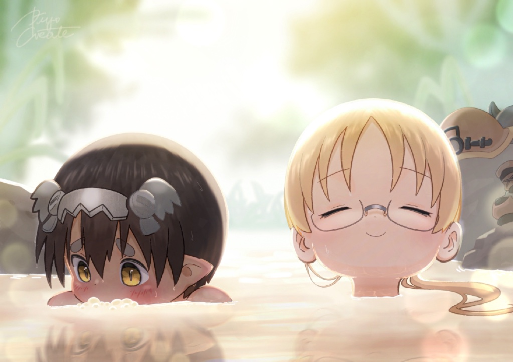 Piyocreate_2's tweet image. ほわほわお風呂たいむ
#メイドインアビス #miabyss
