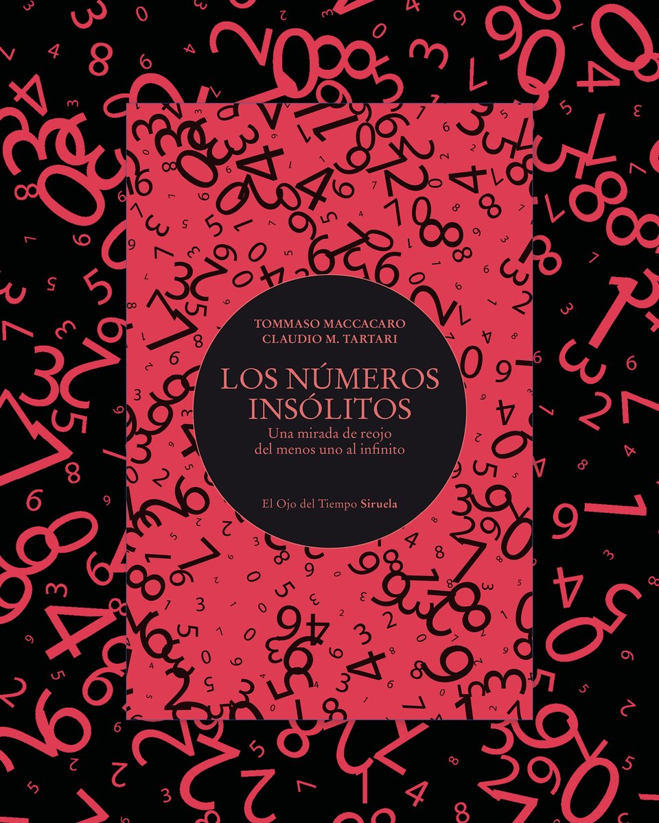 Siruela (@edicionesiruela) on Twitter photo ✍️ El estupendo libro de Tommaso Maccacaro y Claudio M. Tartari, entre las recomendaciones de <a href="/culturplaza/">culturplaza</a>, de <a href="/valenciaplaza/">Valencia Plaza</a> para este verano.
«LOS NÚMEROS INSÓLITOS es todo un bálsamo mental: los horizontes se expanden hasta dimensiones más allá de las que conocemos, el ✍️ El estupendo libro de Tommaso Maccacaro y Claudio M. Tartari, entre las recomendaciones de <a href="/culturplaza/">culturplaza</a>, de <a href="/valenciaplaza/">Valencia Plaza</a> para este verano.
«LOS NÚMEROS INSÓLITOS es todo un bálsamo mental: los horizontes se expanden hasta dimensiones más allá de las que conocemos, el