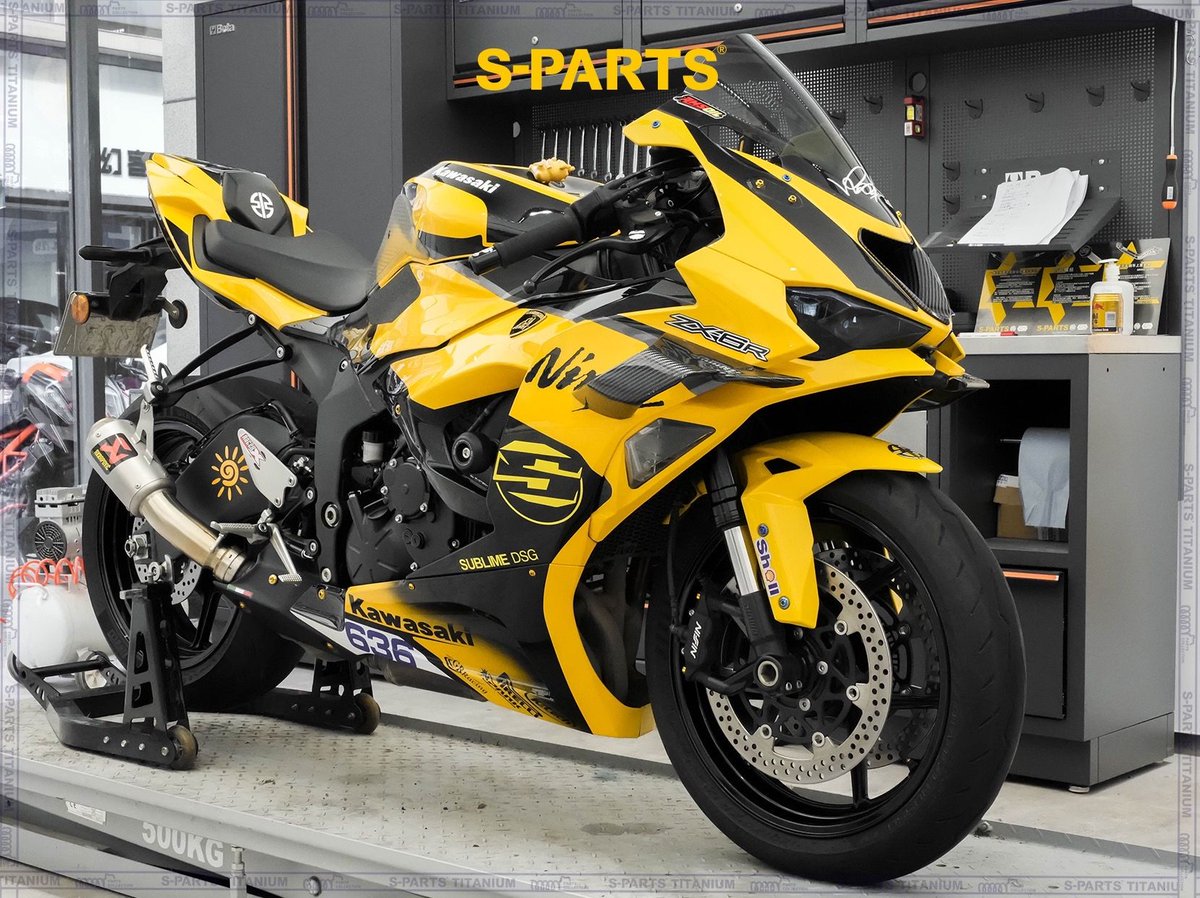 spartsbolts's tweet image. ZX-6R upgraded. No weak bolts allowed.
S-PARTS Titanium — built for speed, made to last.

#ZX6R #Kawasaki #TitaniumBolts #MotorcycleMods #BikeLife #TrackReady #SPARTSBOLTS