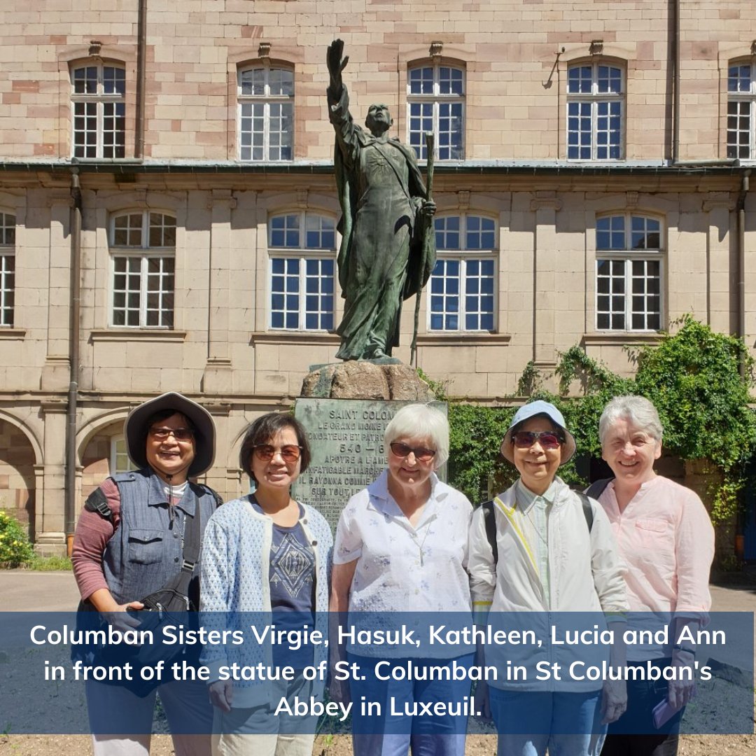 ColumbansUK's tweet image. Sarah MacDonald, Editor of the Far East magazine reflects on the Columban Sisters Centenary pilgrimage in the footsteps of St. Columban across Europe.
A great read: columbans.co.uk/reflection/147…
#Columbans #Missionaries #Pilgrimage #St.Columban #ColumbanSisters