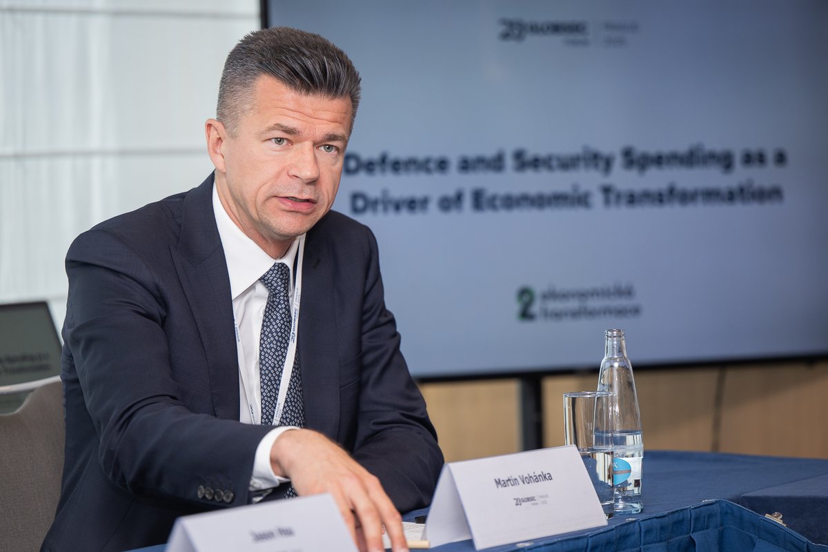 GLOBSEC's tweet image. 💬 Defence isn’t just about security — it’s an economic opportunity.
At #GLOBSEC2025 Forum, Diana Rádl Rogerová led a session on how defence spending can fuel Europe’s economic transformation.
🔑 SMEs, dual-use tech & strategic procurement must play a central role.