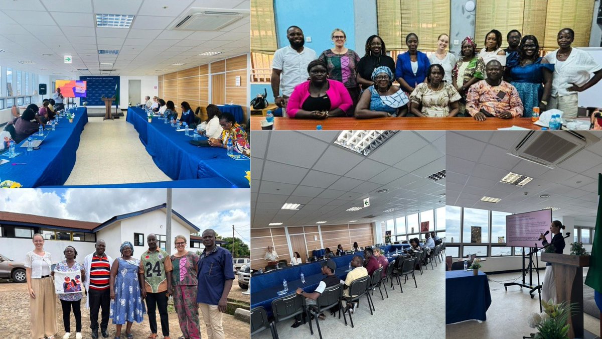 FIGOHQ's tweet image. In June, Sierra Leone hosted a landmark training workshop uniting midwives and OBGYNs professional associations, alongside key international partners including @WHO and @UNFPA.
🤝 Organised by @world_midwives and FIGO, as part of the #C4W_ACCT initiative, the workshop focused…