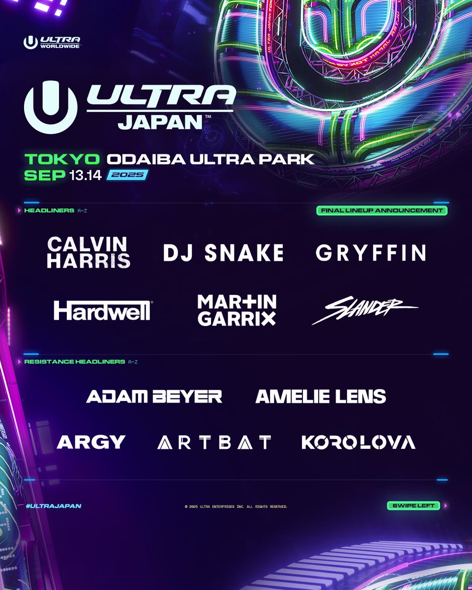 lit__jp's tweet image. [DJ出演]
9/13(土)-9/14(日)東京・お台場 ULTRA PARK特設会場にて開催される&quot;ULTRA JAPAN 2025&quot;にlitが出演決定🪩

日割り／出演ステージは後日発表📢

記念すべき10周年のウルトラジャパンでお会いしましょう🙌🏻❤️‍🔥

🔗ultrajapan.com/ja