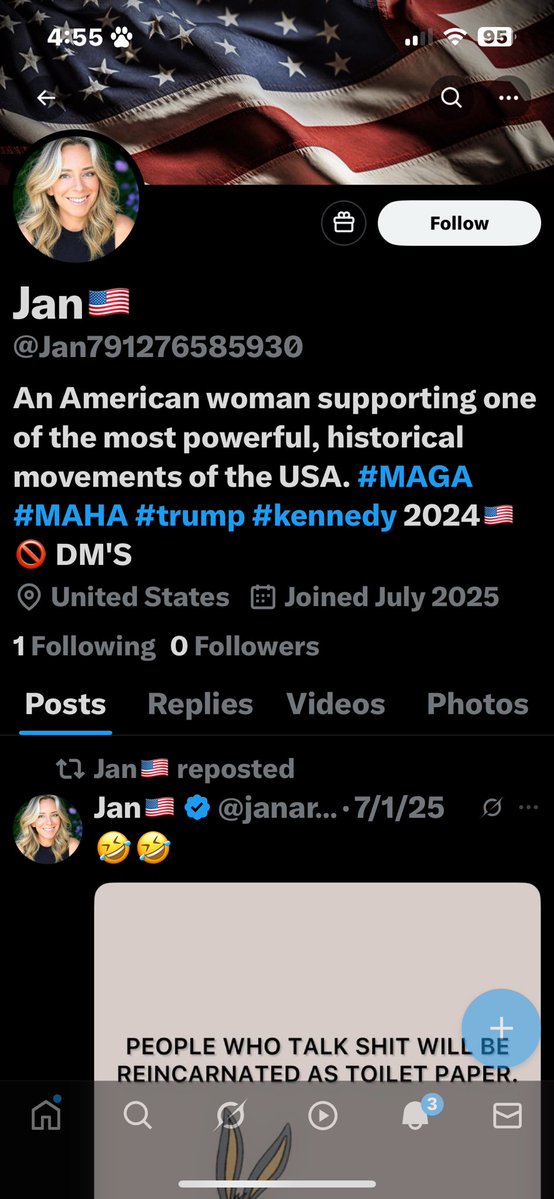 janaroo1's tweet image. This is not me! Can y&apos;all please report it for me? Thank you!
