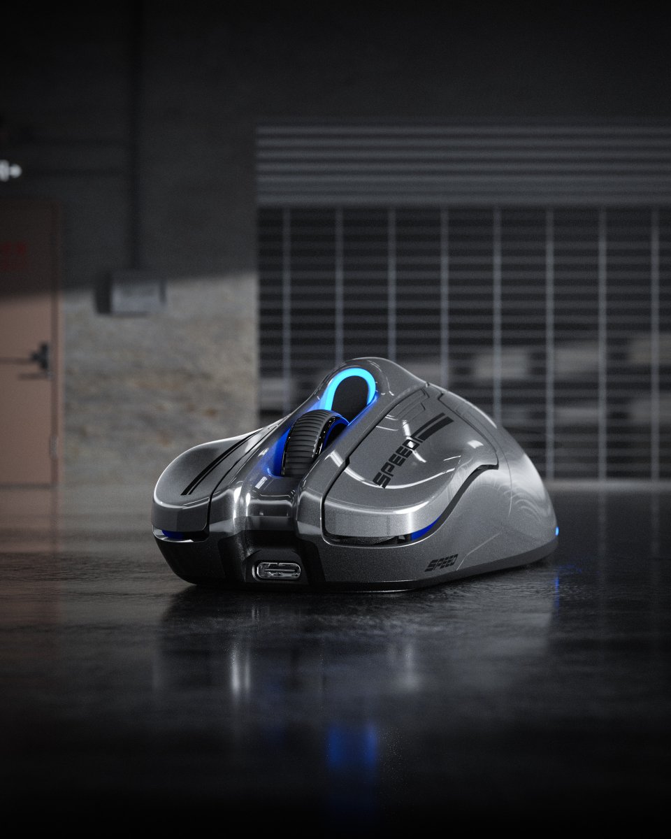 InphicL's tweet photo. Would You Use This 🤯 CRAZY Looking Mouse? #tech #mouse #coolgadgets #innovativedesign #gamer #inphic https://t.co/A17em7KkWQ