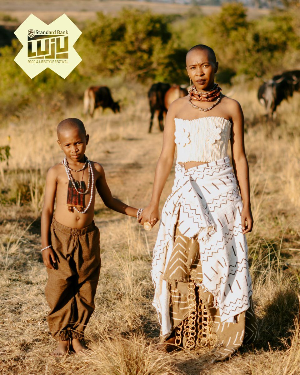 LujuFestival's tweet image. Layering is in our DNA. From Mali’s mud cloth to the grass indlamu once worn by young girls, this look honors African tradition while reimagining it for today.

Styling Tip: Layer boldly, textures, prints, and meaning. It’s more than fashion, it’s heritage.

#ThreadsOfTime