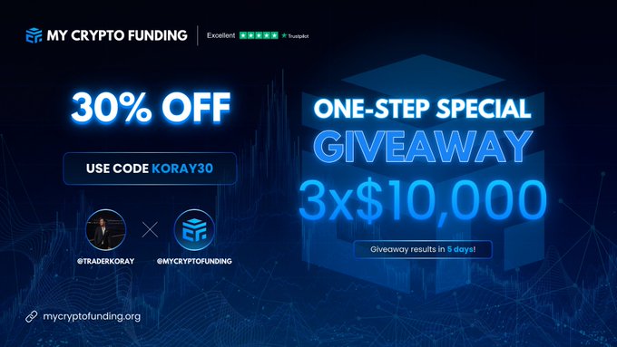 Korayy (@traderkoray) on Twitter photo 🎁 One-Step Special #Giveaway 🎁
To enter
1⃣ Follow: <a href="/traderkoray/">Korayy</a> , <a href="/MyCryptoFunding/">My Crypto Funding</a> , <a href="/karina_mcf_/">Karina</a> , <a href="/iamjuddah/">𝐉𝐮𝐝𝐝𝐚𝐡™</a> 
2⃣ Like, Repost and Tag 3 Friends
3⃣ Vote MCF: thetrustedprop.com/prop-firm-awar…
4⃣ Vote MCF: thetrustedprop.com/prop-firm-awar…
5⃣ Drop the voting screenshots below
End 5 days ⌛️ 🎁 One-Step Special #Giveaway 🎁
To enter
1⃣ Follow: <a href="/traderkoray/">Korayy</a> , <a href="/MyCryptoFunding/">My Crypto Funding</a> , <a href="/karina_mcf_/">Karina</a> , <a href="/iamjuddah/">𝐉𝐮𝐝𝐝𝐚𝐡™</a> 
2⃣ Like, Repost and Tag 3 Friends
3⃣ Vote MCF: thetrustedprop.com/prop-firm-awar…
4⃣ Vote MCF: thetrustedprop.com/prop-firm-awar…
5⃣ Drop the voting screenshots below
End 5 days ⌛️