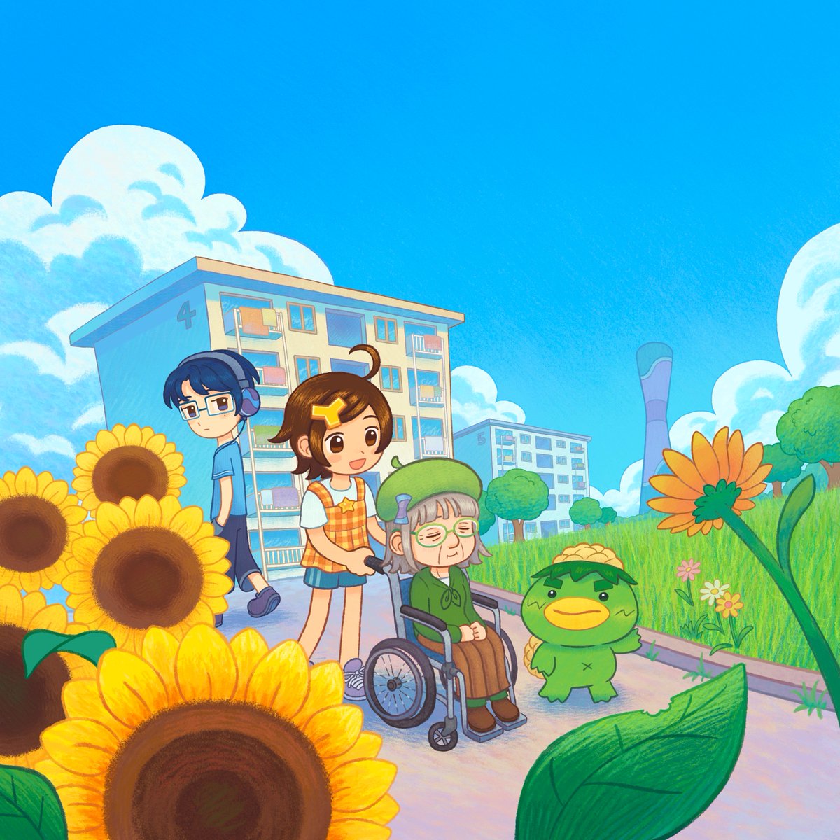 DanchiDaysJP's tweet image. 🌟『Danchi Days』新キービジュアル制作の意図🌟
先週発表した新キービジュアル、見ていただけましたか?👀…