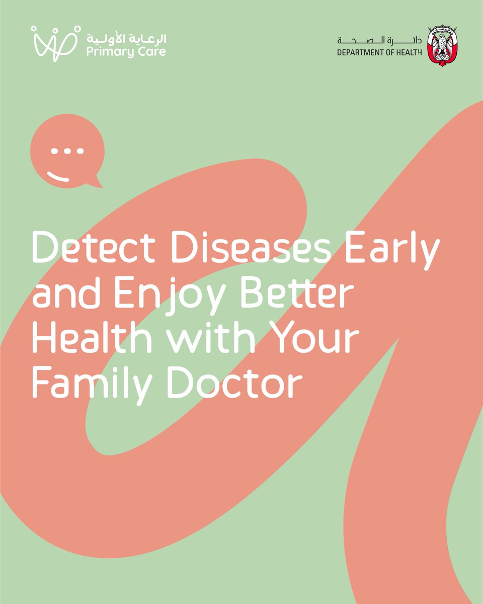 DoHSocial's tweet image. Catch it early, live well! Regular check-ups with your family doctor can help detect serious chronic diseases early and reduce their risks — ensuring you stay healthy and enjoy a better quality of life!