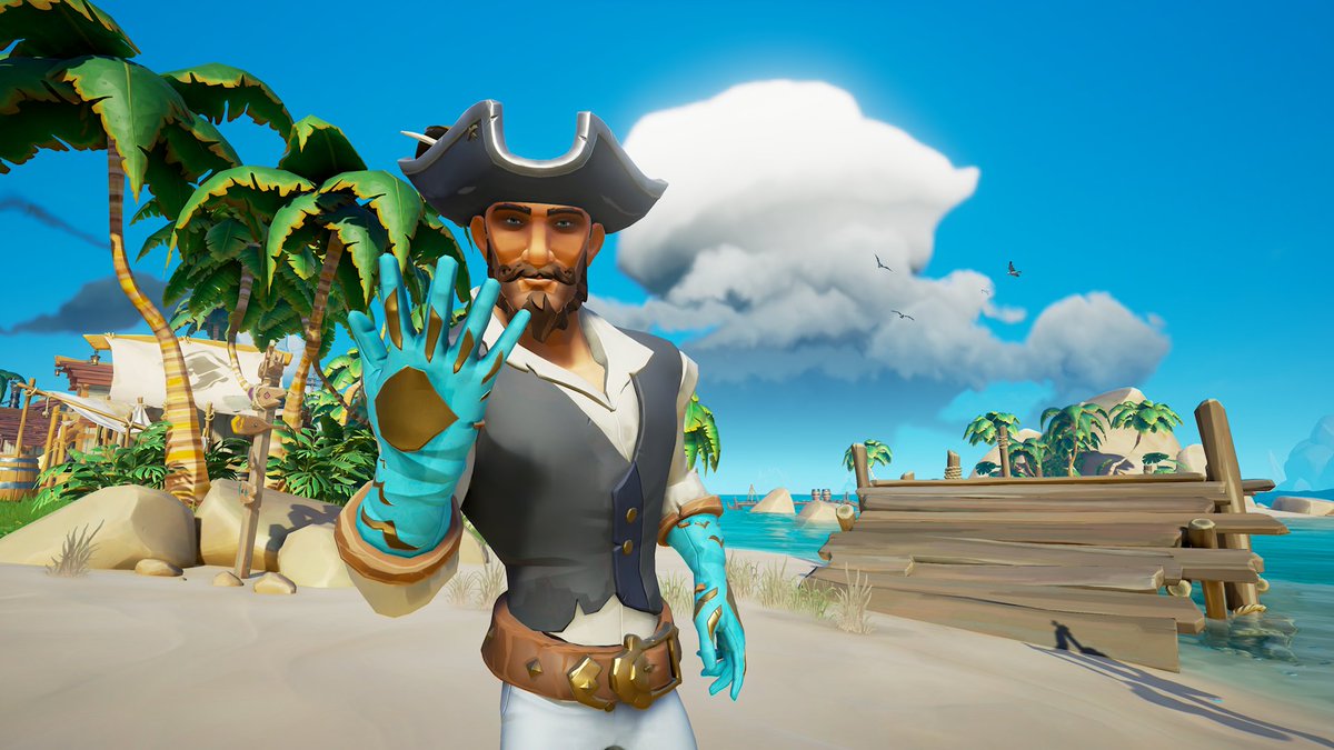 SeaOfThieves's tweet image. #StyleOfThieves Theme: Debonair
Deadline: July 23rd, 10am UTC
Prizes: 4x Fashionista’s Finery Gloves
However you say ‘Debonair’, translate that suave pronunciation into fashion form. Share your entries with #StyleOfThieves and @SeaOfThieves.
📸 @ItsBRADG