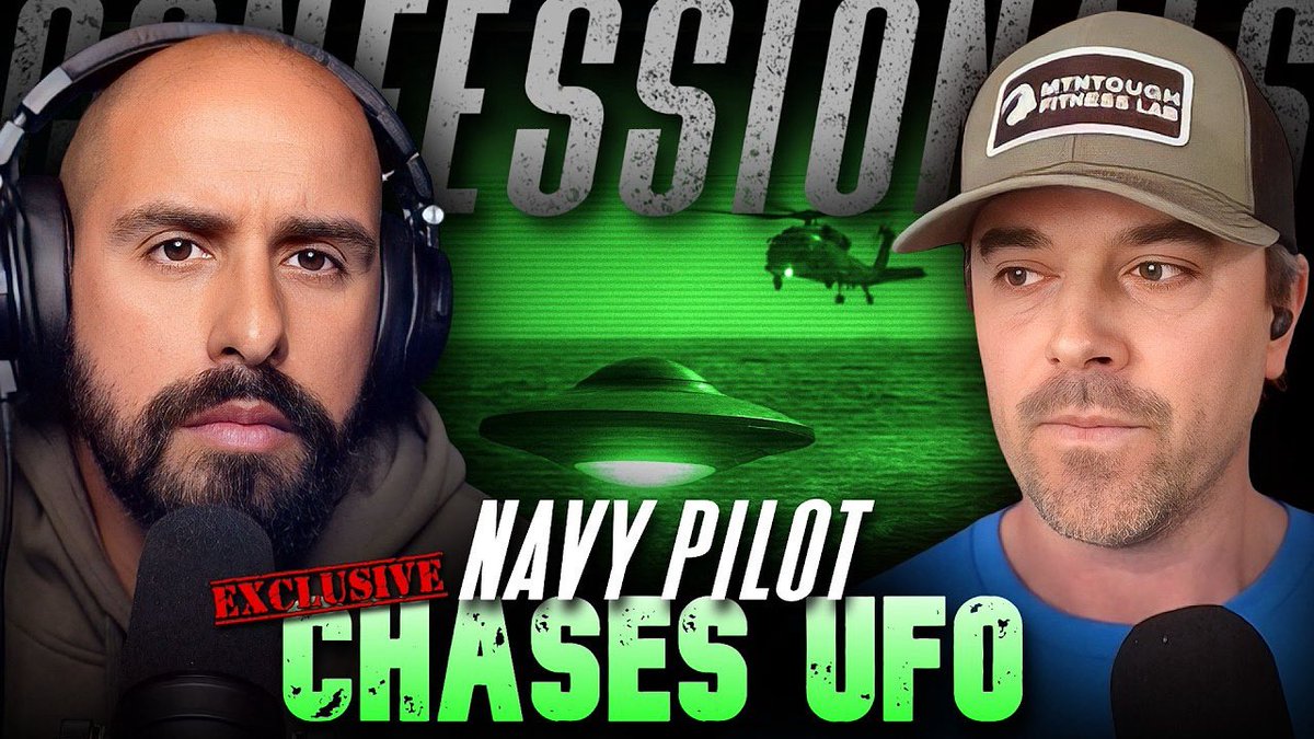 Episode 776: Navy Pilot Chases UFO - What if the real threat isn't coming from the skies, but from the depths below? In this gripping conversation, Navy pilot Ryan Pote recounts a harrowing 2013 encounter during a drug interdiction mission when his crew tracked a fast-moving