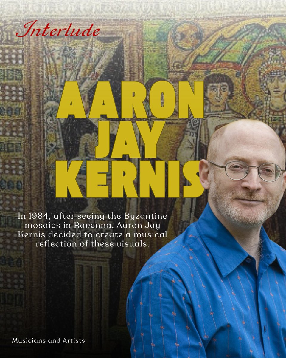 interludeHK's tweet image. What if mosaics could sing?
Aaron Jay Kernis gives voice to ancient beauty.
tls.tc/OsUOu
#InvisibleMosaic #ContemporaryClassical #Kernis #MosaicInspiration