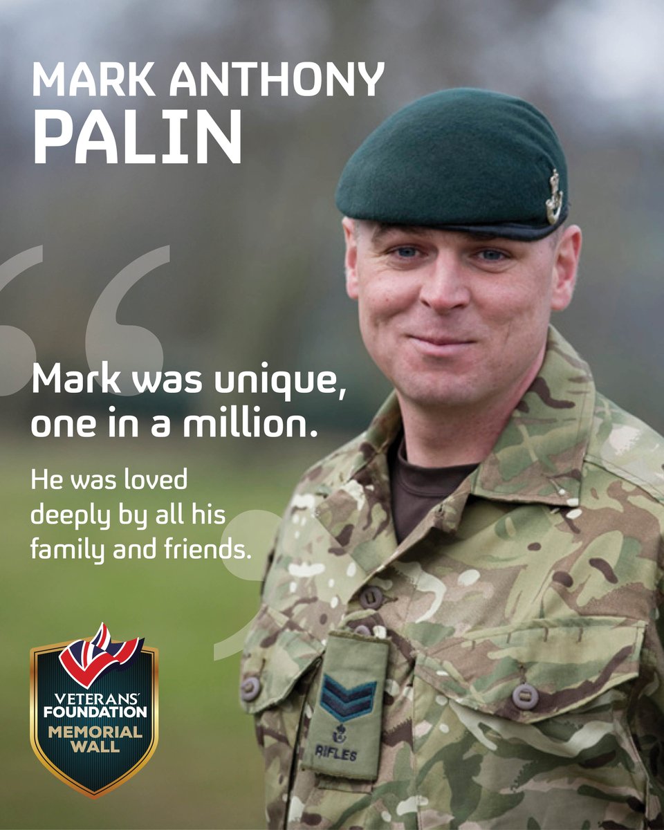 VeteransFdn's tweet image. Please take a moment to remember Corporal Mark Palin, who was killed in action on 18 July 2011 while leading a patrol in Helmand Province, Afghanistan. He was guiding his team during an operation to clear a cache of IED components when he was fatally wounded by an explosive…