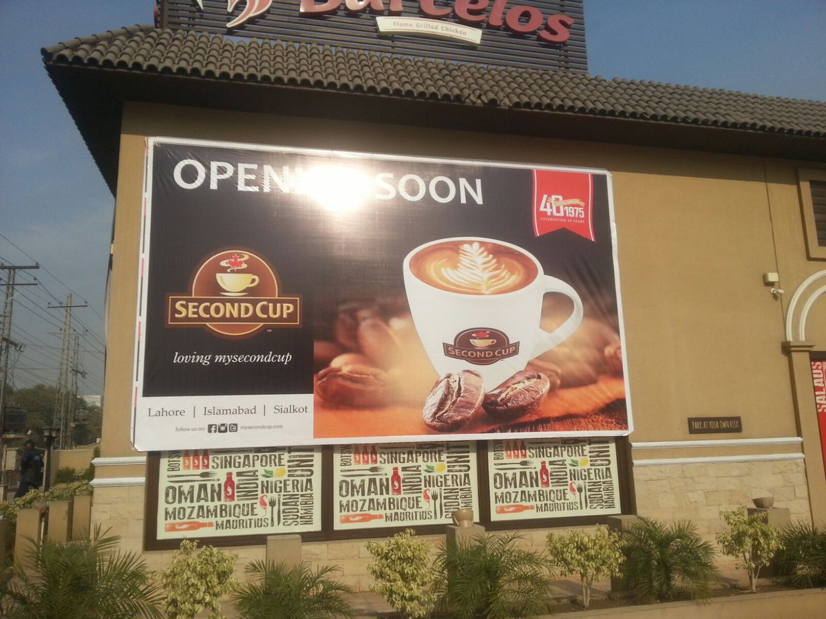 This September we're kicking off the celebration of 50 years, and we'll be occasionally putting up photos from around the globe over the years. Photo from #secondcucppakistan #lahore in 2015. #SecondCupGlobal #mysecondcup