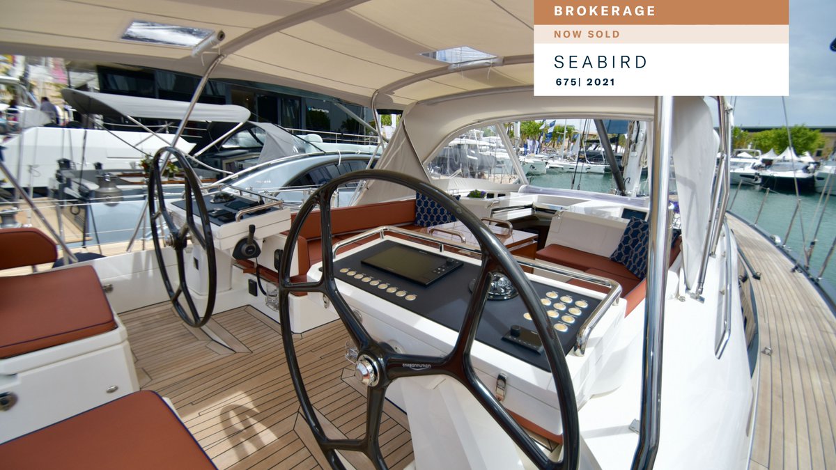 BROKERAGE - BOAT SOLD
Seabird | 675 | 2021

Oyster Brokerage are delighted to announce the exceptional Oyster 675/04 is now sold. Congratulations to the new owners! 

Discover: oysteryachts.com/sailing-yachts…

#OysterYachts #OysterBrokerage