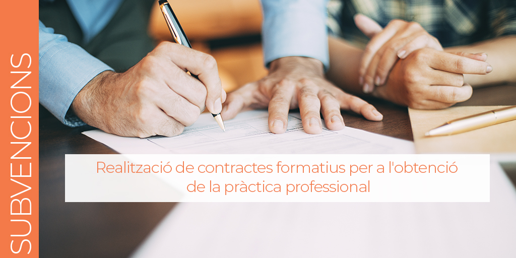 Convocatòria de #subvencions destinades a la realització de contractes formatius per a l'obtenció de la pràctica professional

👉fmc.cat/noticia_fitxa_…