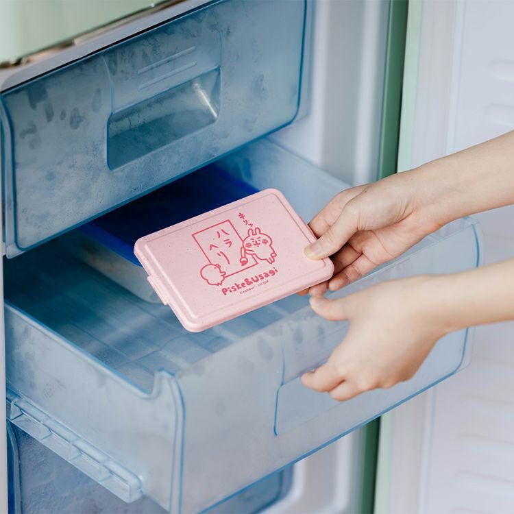 フタがそのまま保冷剤になる！GEL-COOLランチボックスです✨ フタを冷凍庫に入れて凍らせておくだけなので、保冷剤を添える手間がかかりません♪ 構造がシンプルで使いやすいのも魅力的◎ kanahei.shop/c/kanahei/knki…