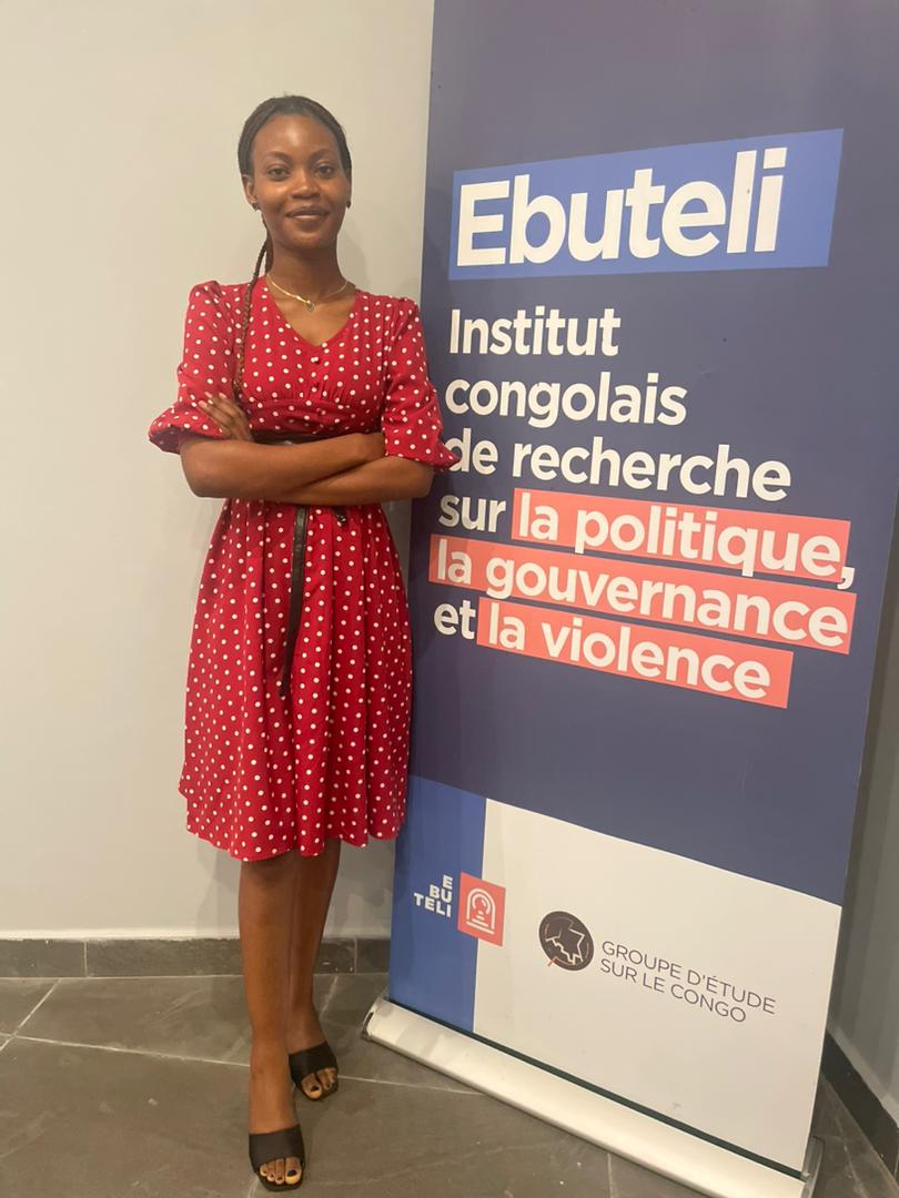 Très heureuse d'avoir été sélectionnée pour faire partie de la quatrième édition du programme Ebuteli fellowship organisé par l'institut congolais de recherche sur la politique, la gouvernance et la violence "Ebuteli". 
En route pour de nouveaux défis ! 

Gratitude et fierté !