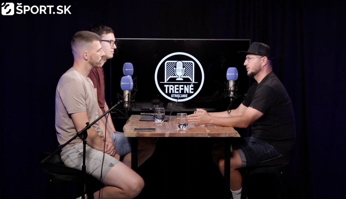 Už dnes po 15tej nájdete na ŠPORT sk novú časť Trefného strieľania s výživnou takmer hodinovou debatou o marketingu v 🇸🇰 extralige s <a href="/PatoMitas/">Patrik Mitas</a> a <a href="/PaliKruty/">Pali Kruty</a>.