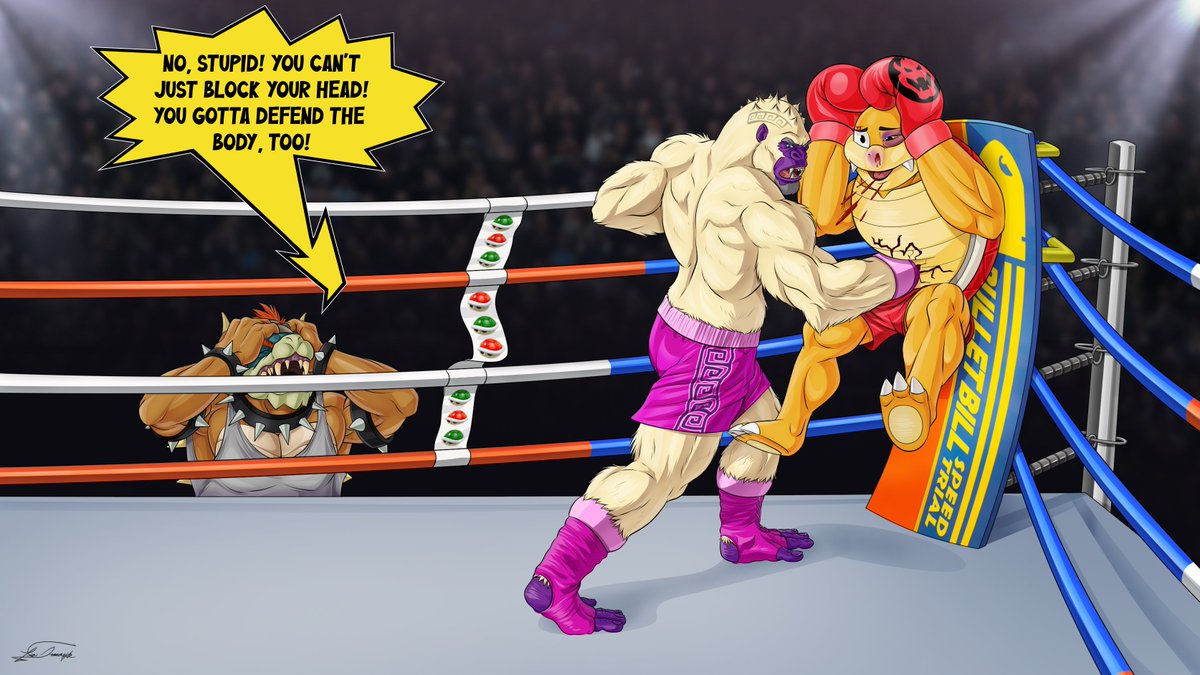 TEMPHUiBIS's tweet image. Happy Boxing Gorilla Day, I haven't got any new Aonoga pics for this year but here's the past pics showcasing how lethal his right hand is. Hope if I have £££ next year, we'll see the blonde purple ape back in the right #BoxingGorillaDay #BoxingGorillaDay2025 @Amiga_Square