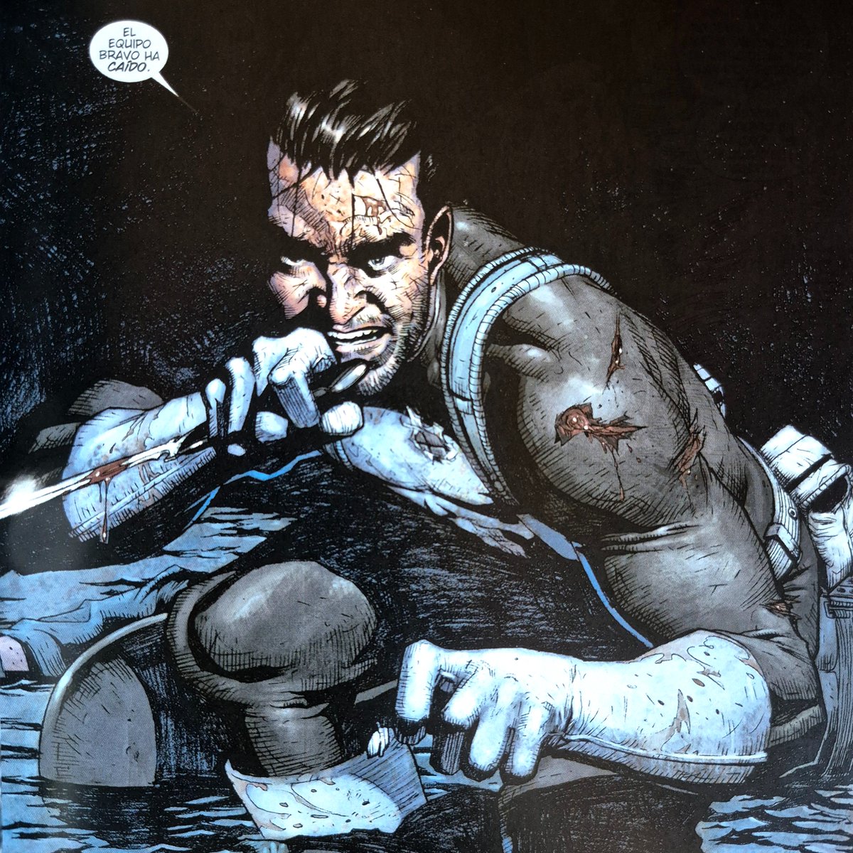 PaniniComicsEsp's tweet image. 💀EL CASTIGADOR DE RICK REMENDER
#10del7
Del guionista Rick Remender y los dibujantes Jerome Opeña, Tan Eng Huat, Jason Pearson, John Romita Jr., Tony Moore y Roland Boschi nos llega una de las más insólitas etapas de El Castigador. Una mezcla de géneros (superhéroes, terror,…