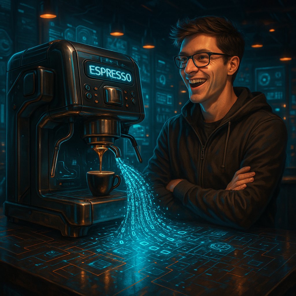 DamilareJay's tweet image. If coffee powers my mornings,
Espresso powers the future of Web3.
☕️ + 🧠 = 🛠️
Here's why I'm hyped to be a Caffeinated Creator with @espressosys
Espresso isn’t just a beverage, it's a breakthrough.
Think:
Lightning-fast confirmations
Cross-chain composability
Decentralized…