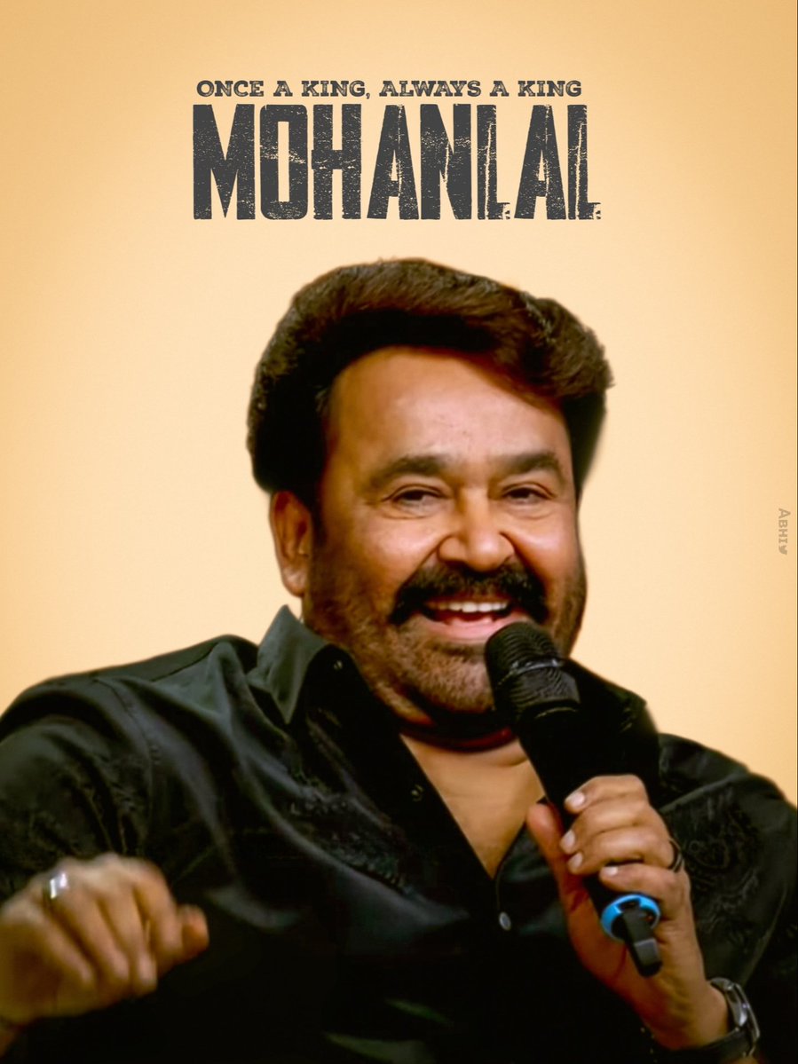 Abijith23_'s tweet image. Kamal Haasan once said, @Mohanlal’s smile is like a lighthouse. 🪄❤️